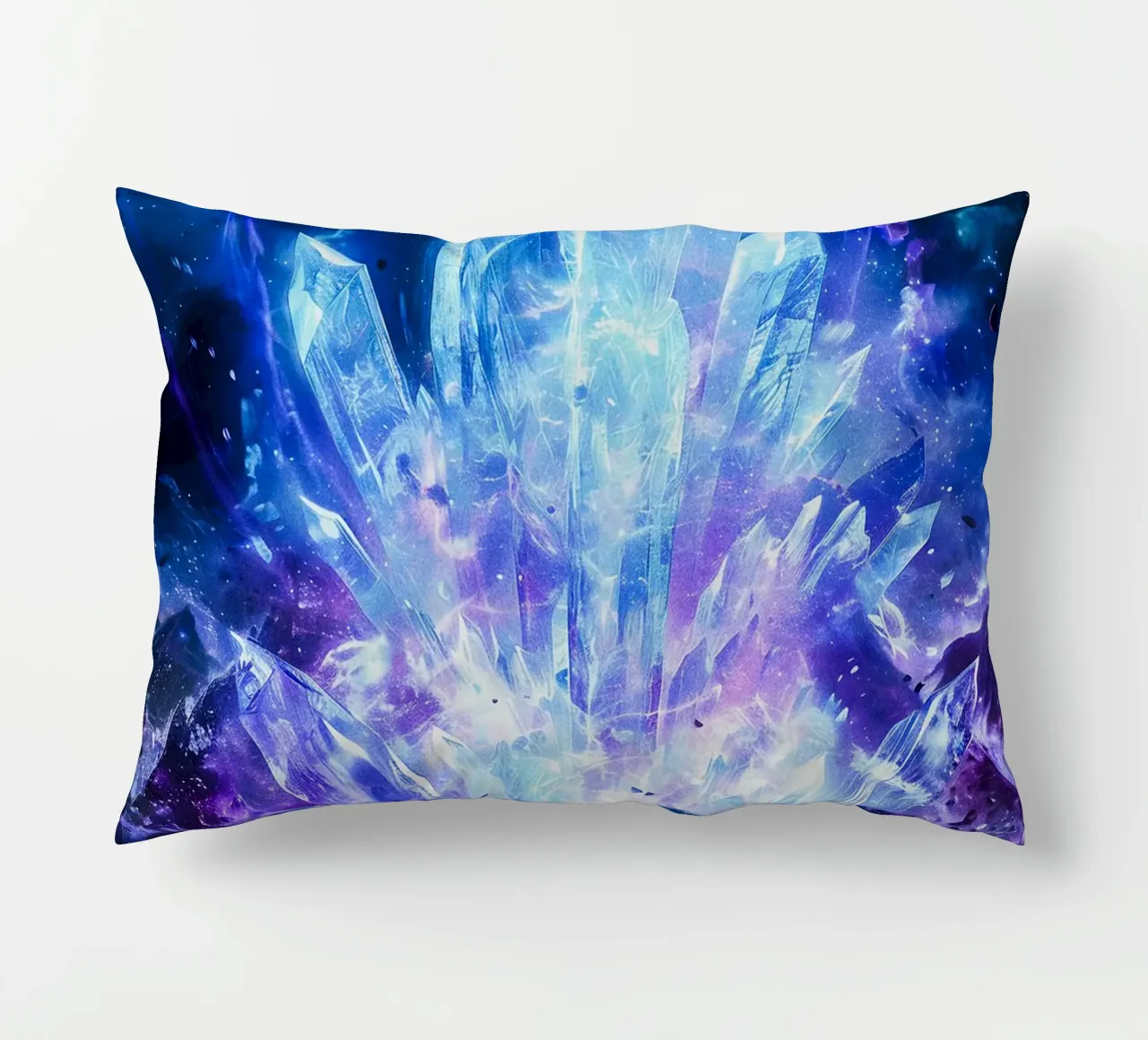 Ethereal Crystal Realm cuscino da CreativeStudio