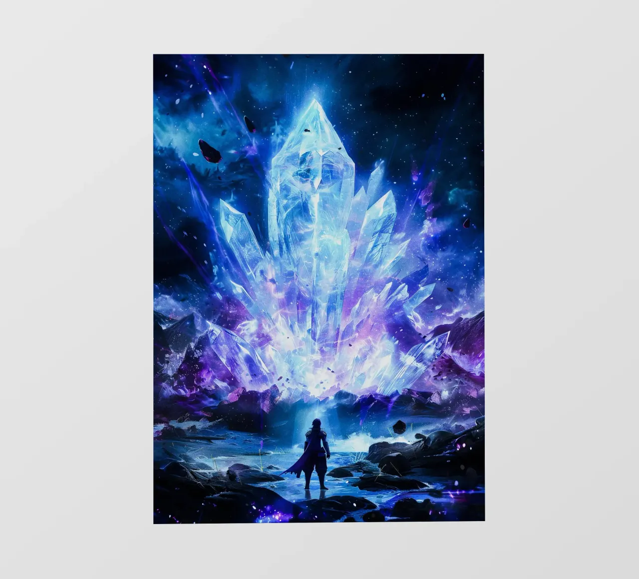 Ethereal Crystal Realm pellicola backlit da CreativeStudio