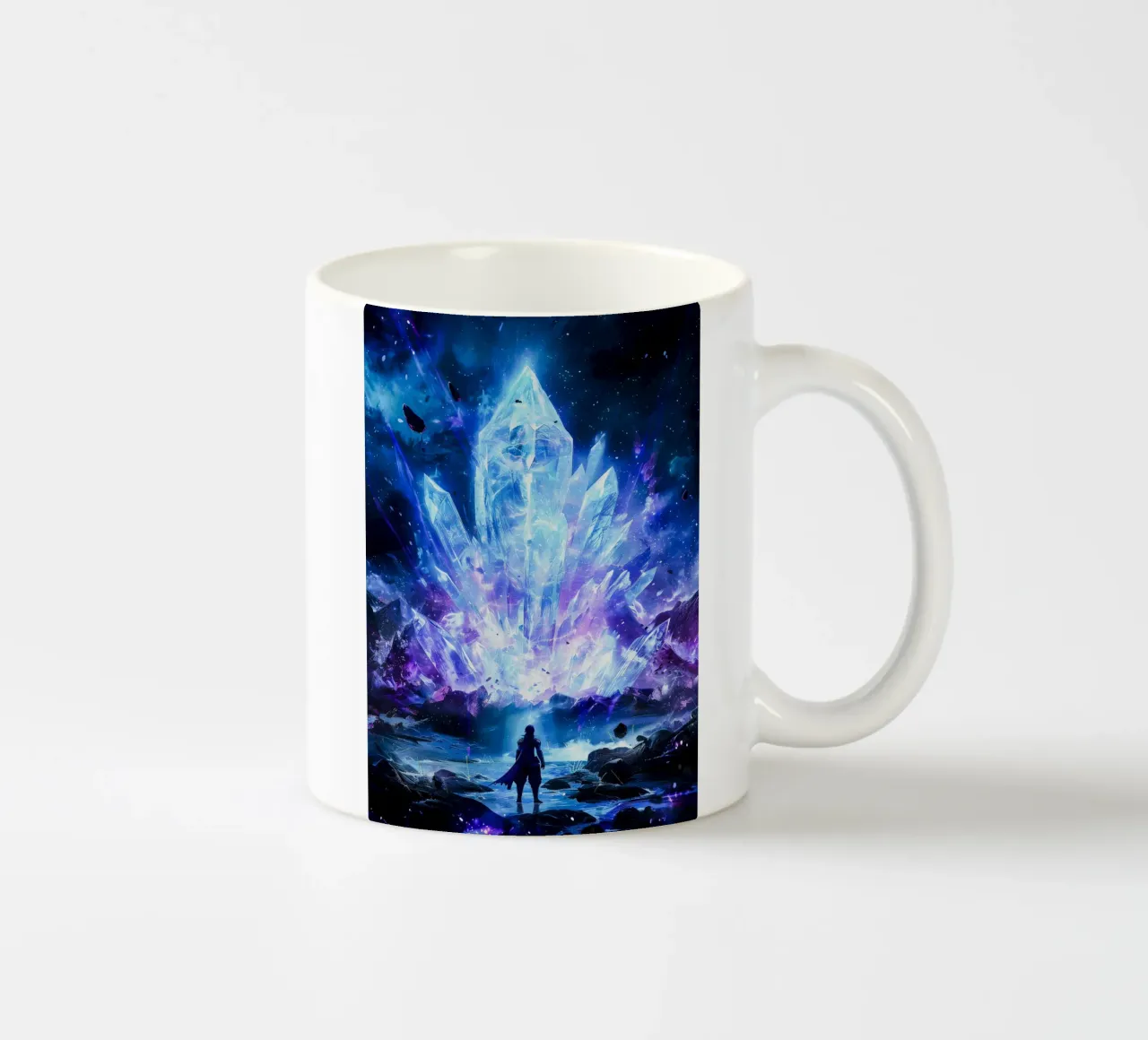 Ethereal Crystal Realm tazza in ceramica da CreativeStudio