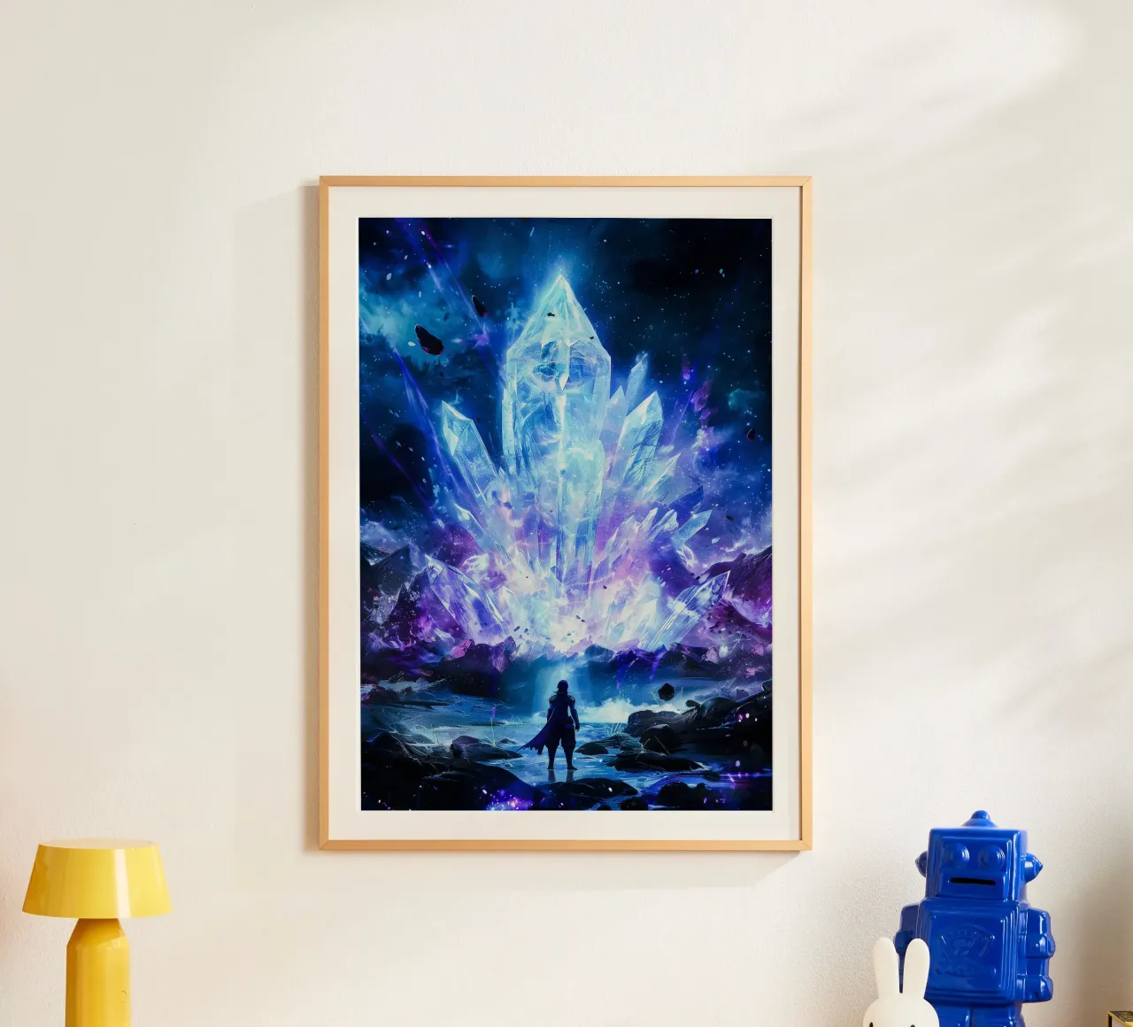 Ethereal Crystal Realm carta hahnemühle da CreativeStudio