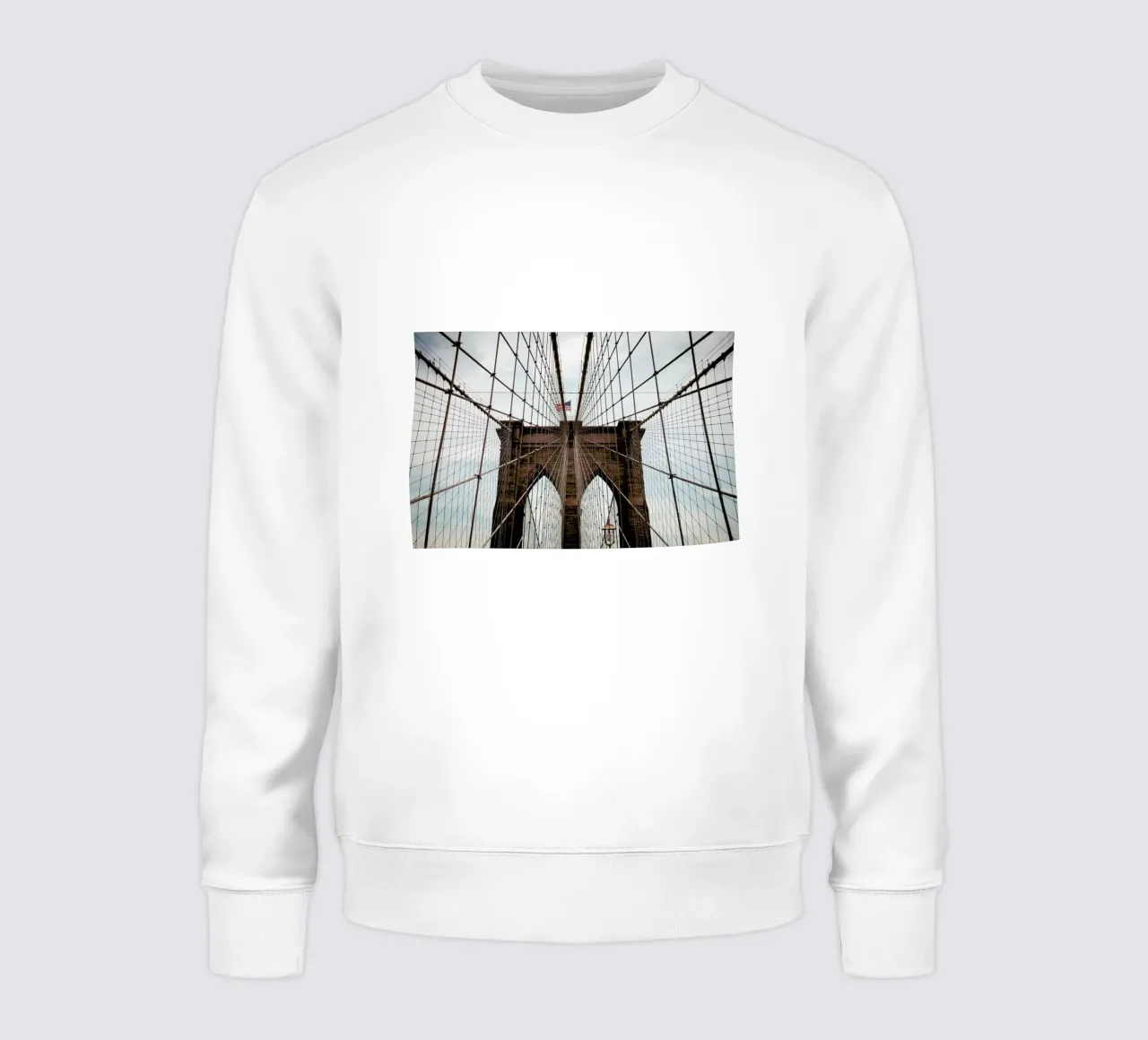 Brooklyn Bridge felpa da Flo Klein