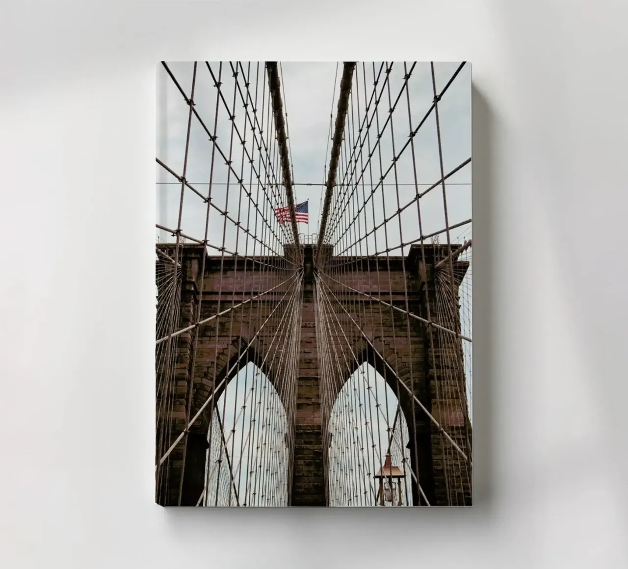 Brooklyn Bridge notebook by Flo Klein