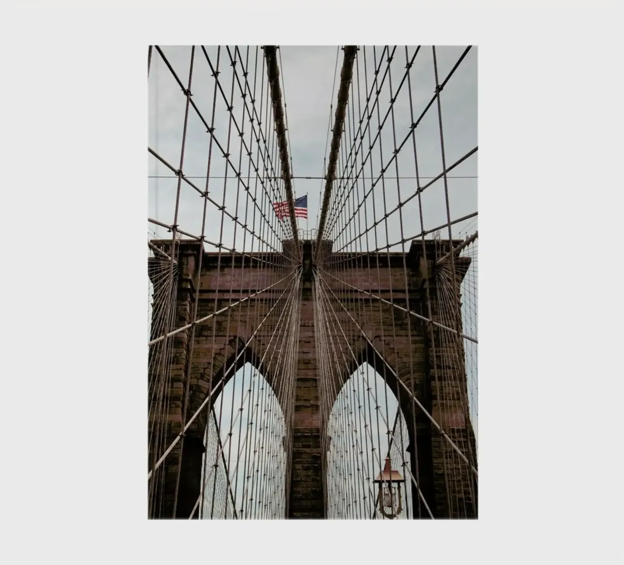 Brooklyn Bridge notebook by Flo Klein