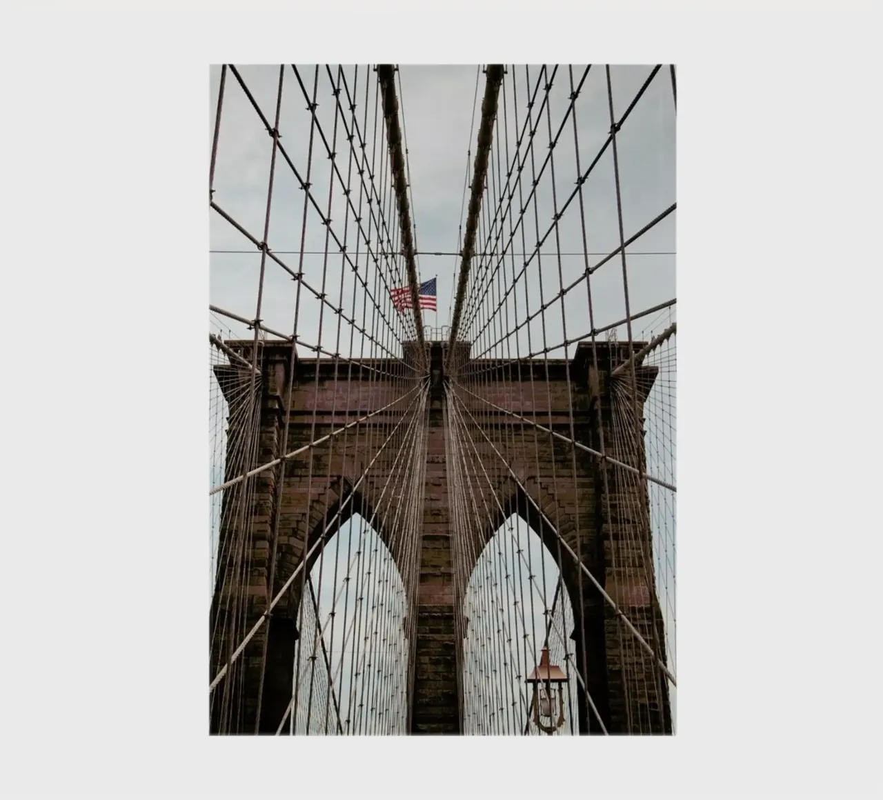 Brooklyn Bridge notebook by Flo Klein