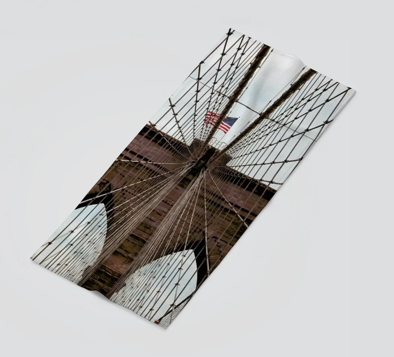 Brooklyn Bridge telo mare da Flo Klein