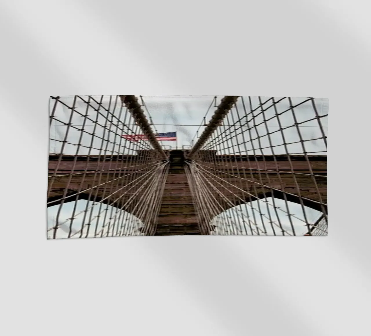 Brooklyn Bridge telo mare da Flo Klein