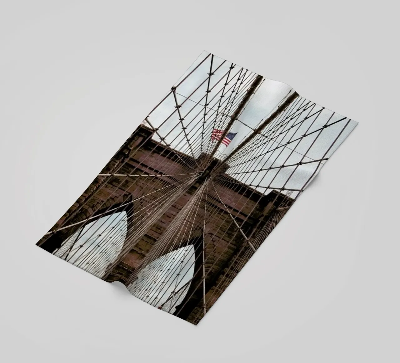 Brooklyn Bridge telo mare da Flo Klein