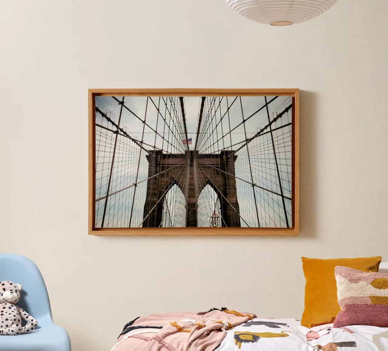 Brooklyn Bridge tela da Flo Klein