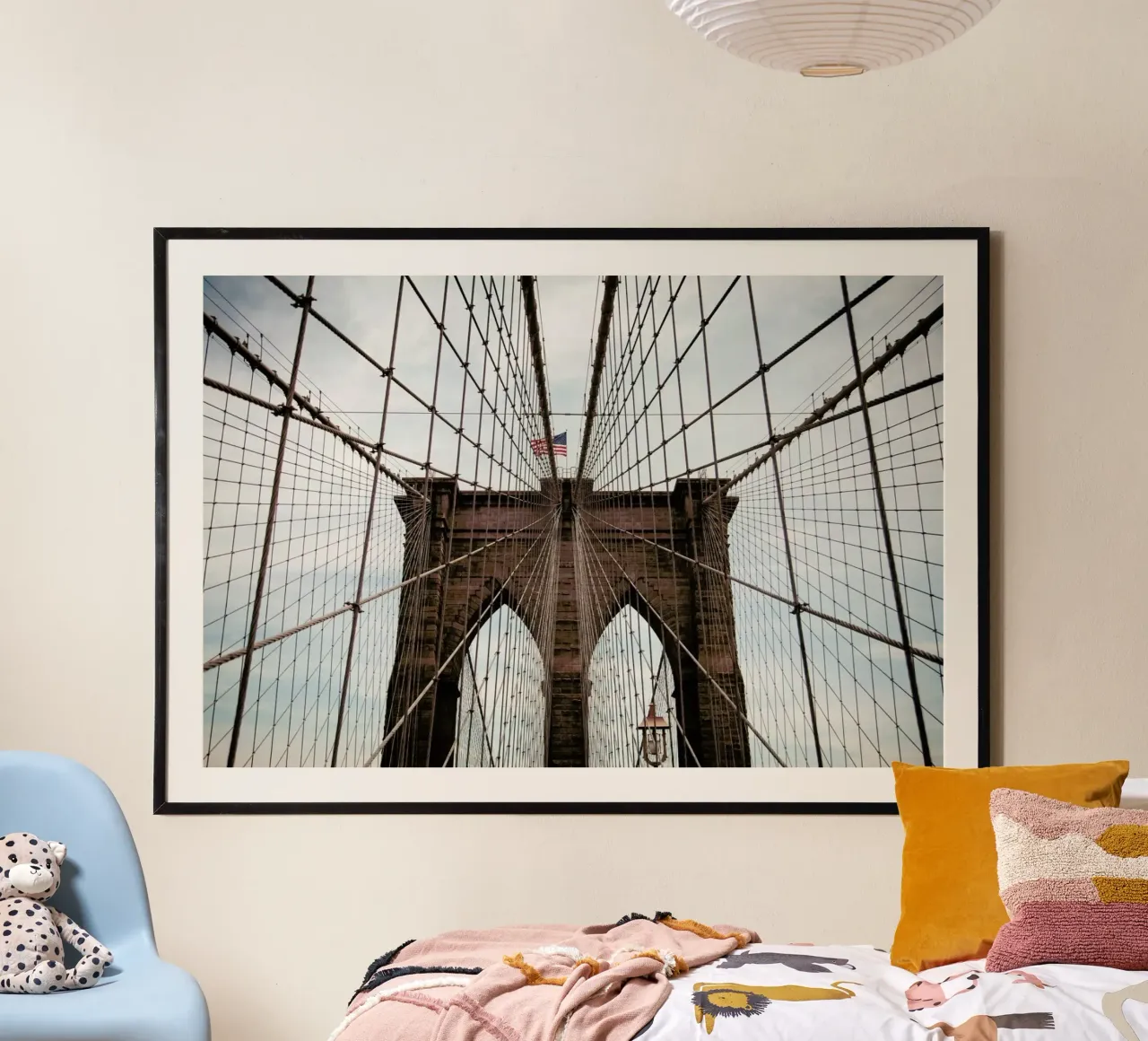 Brooklyn Bridge poster da Flo Klein