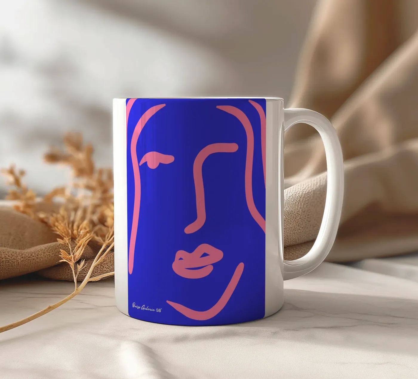 Twilight Echo tazza in ceramica da Mike Leymi