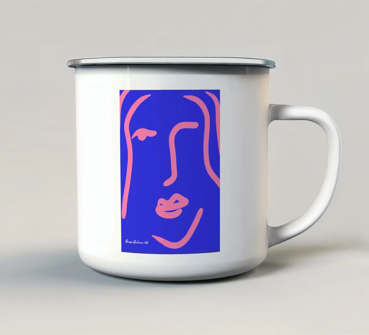Twilight Echo tazza in smalto da Mike Leymi