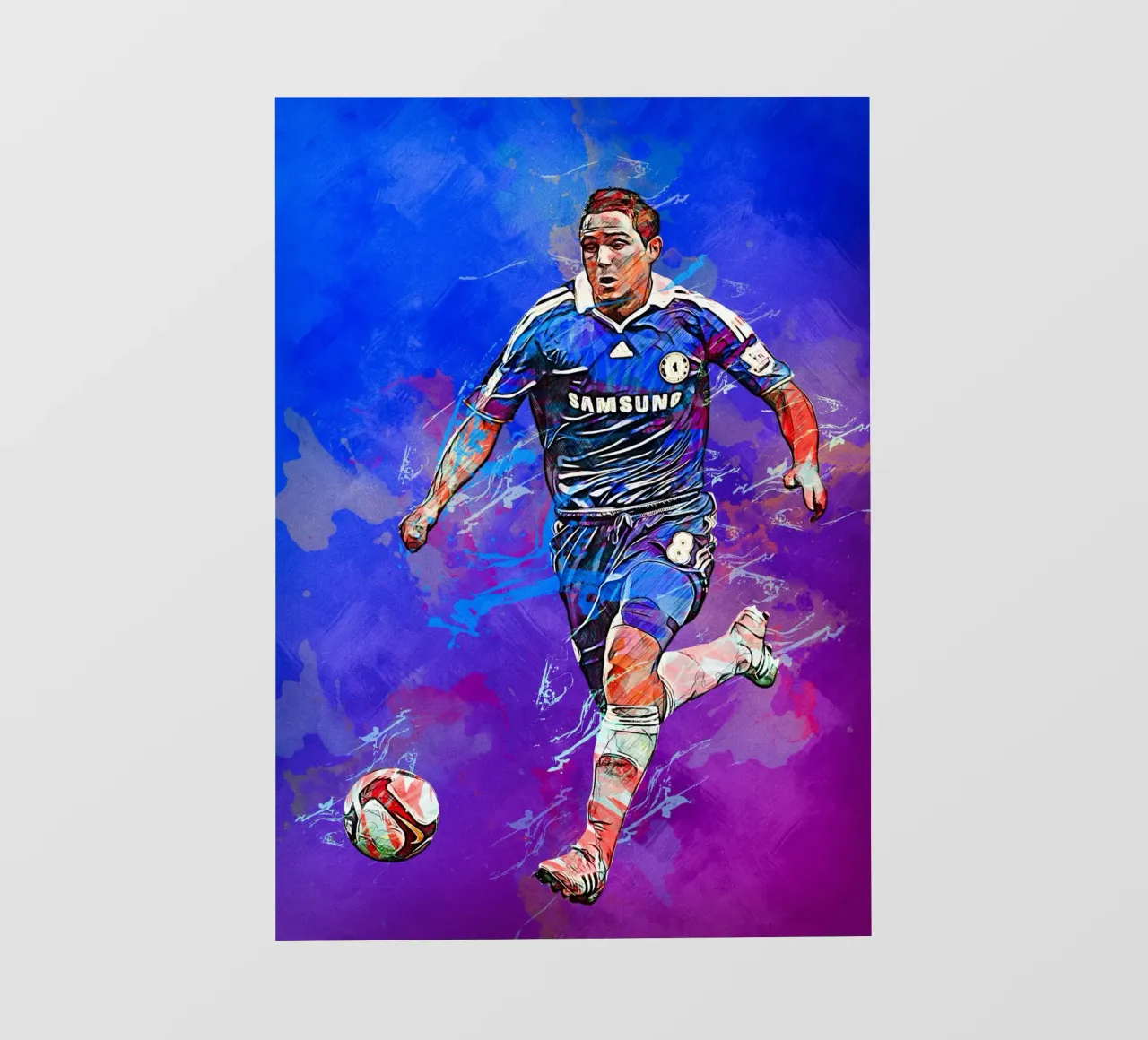 Frank Lampard pellicola backlit da tenten