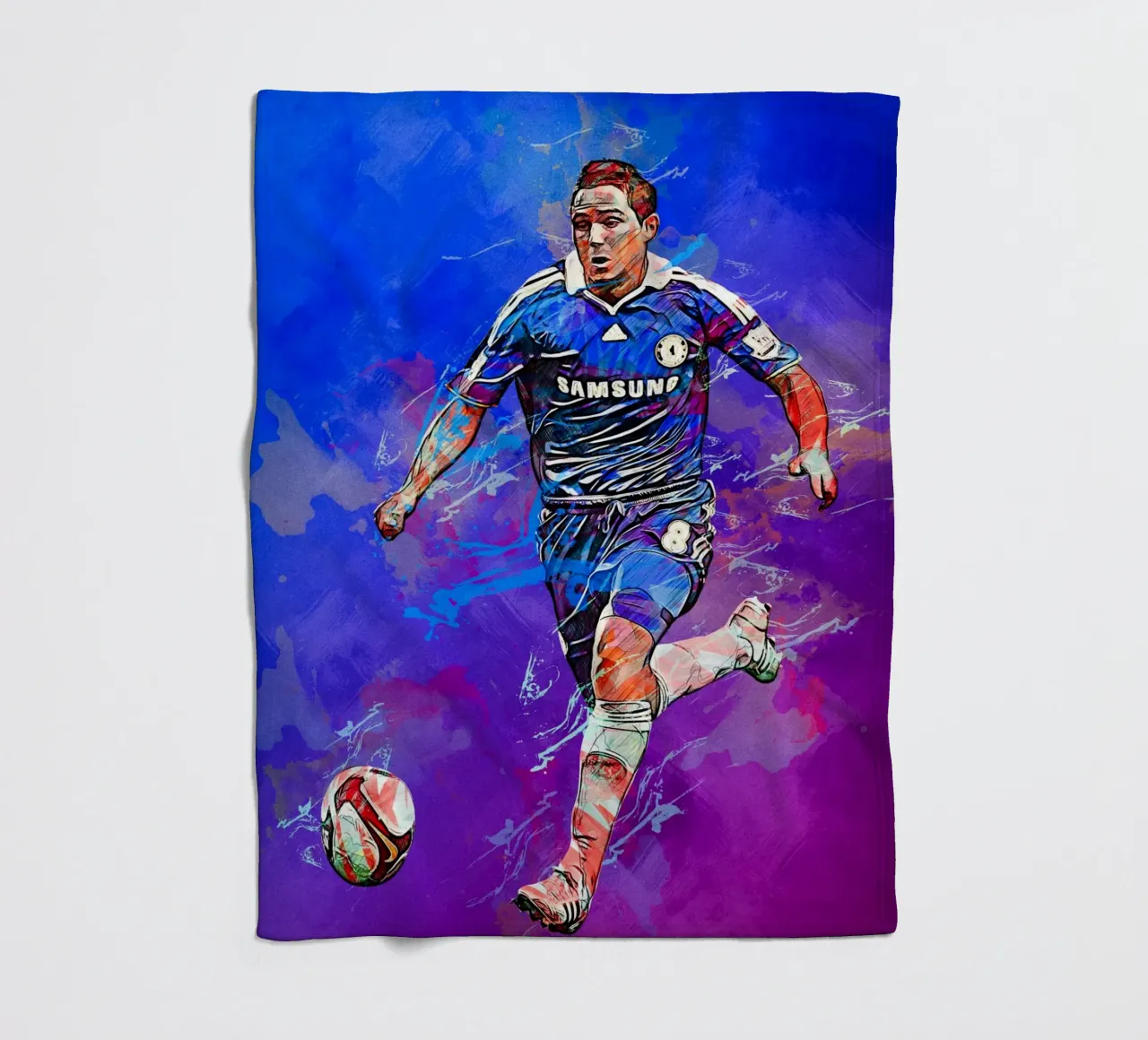 Frank Lampard coperta in pile da tenten