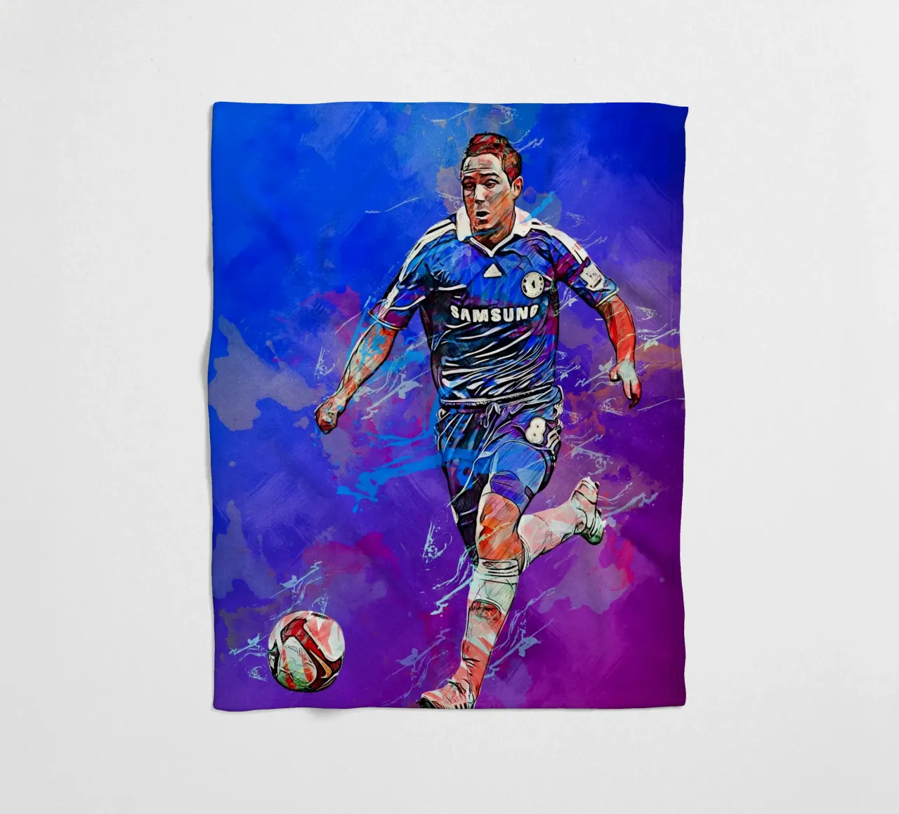 Frank Lampard coperta in pile da tenten