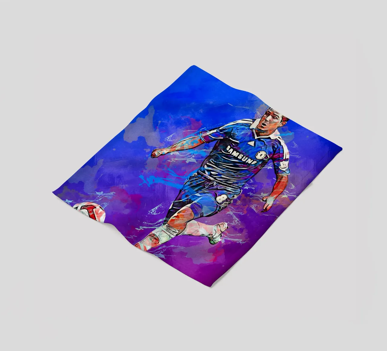 Frank Lampard coperta in pile da tenten