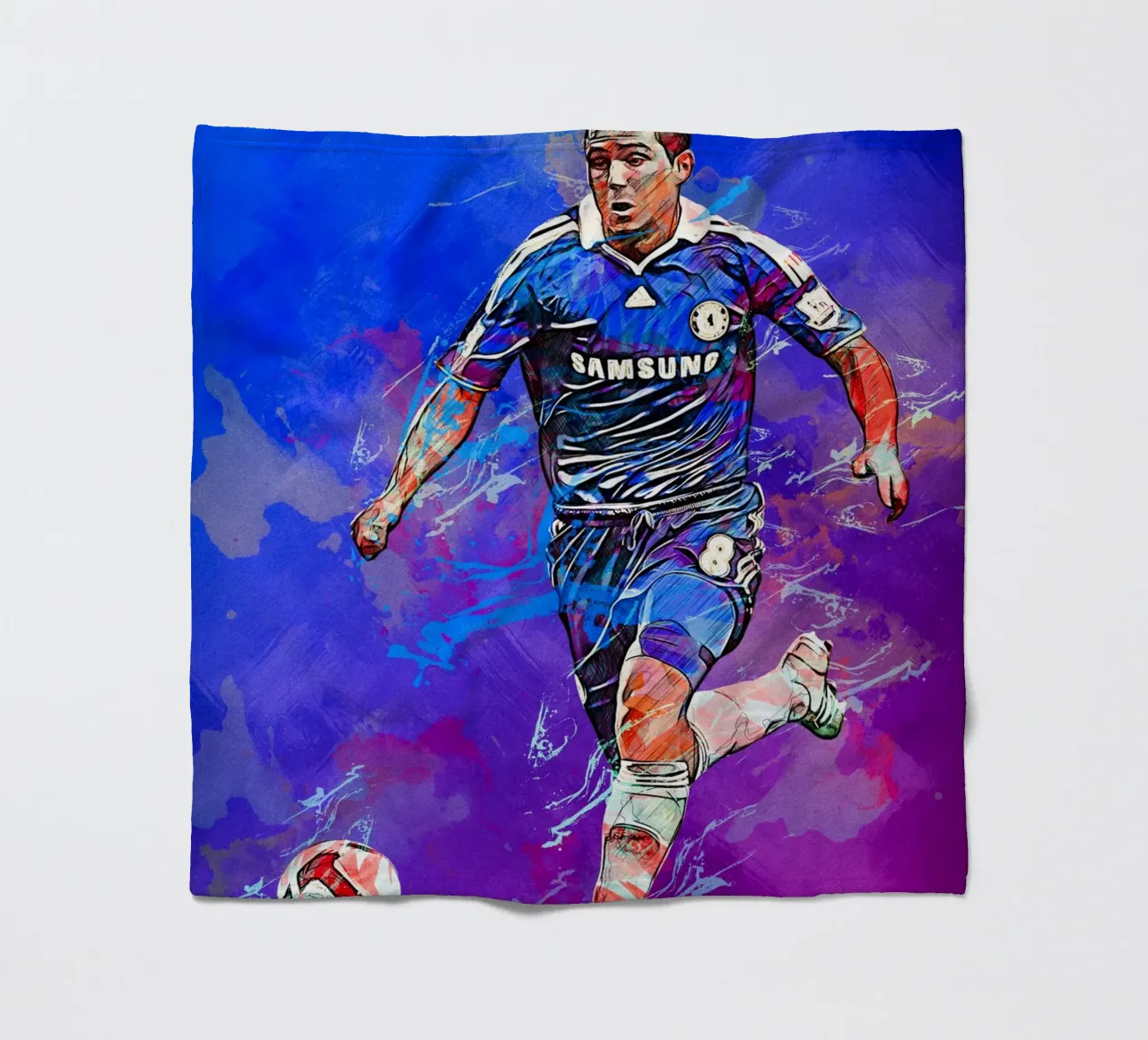 Frank Lampard coperta in pile da tenten