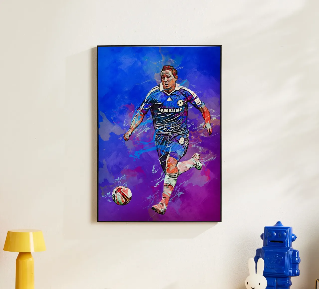 Frank Lampard alluminio dibond da tenten