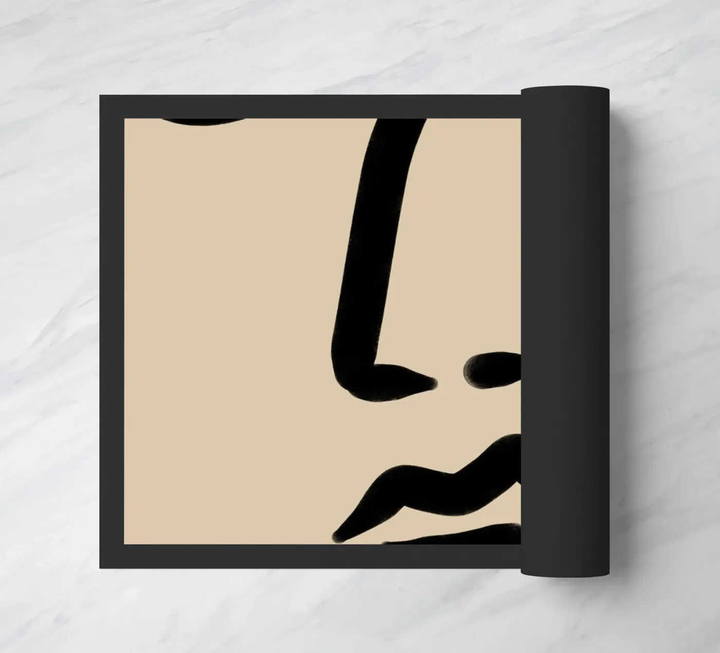 Amber Mist deurmat van Mike Leymi