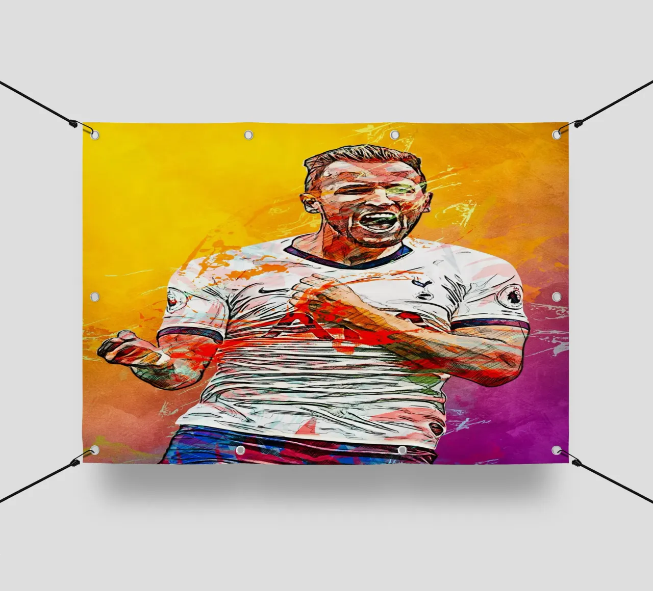 Harry Kane Tottenham telo in pvc da tenten