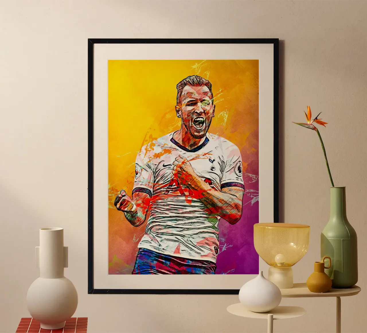 Harry Kane Tottenham poster da tenten