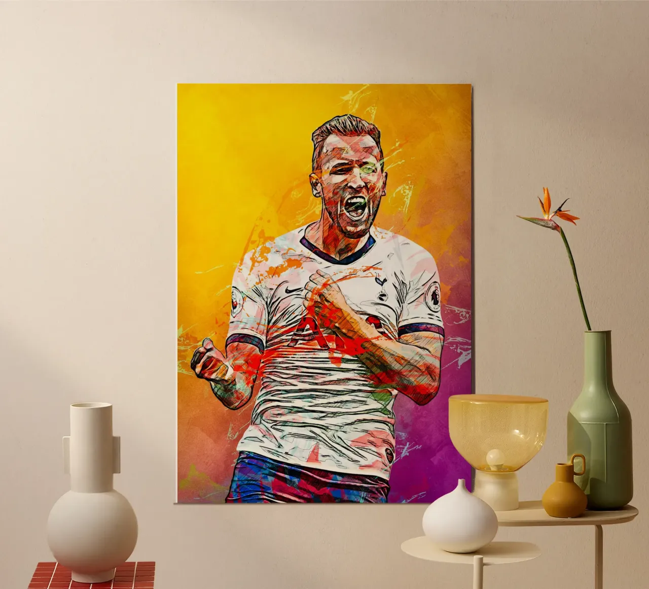 Harry Kane Tottenham poster da tenten