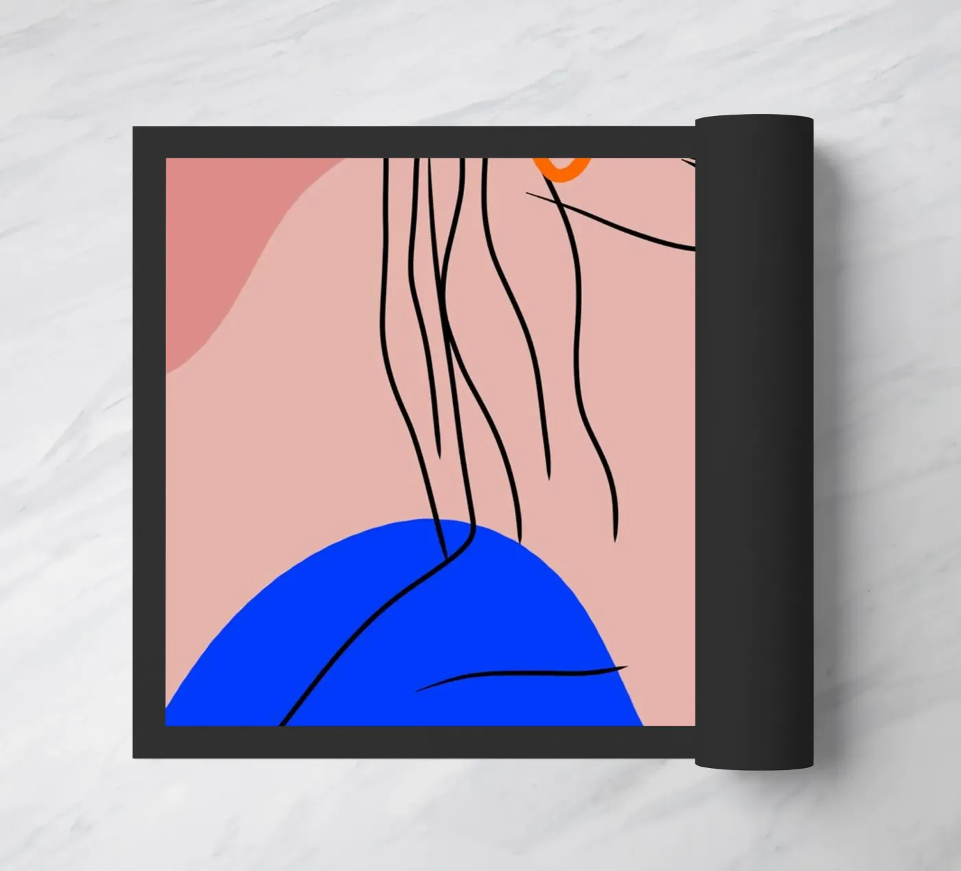 Gentle Reflections deurmat van Mike Leymi