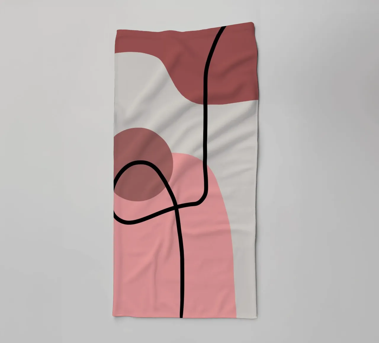 Moonlit Petals towel by Mike Leymi