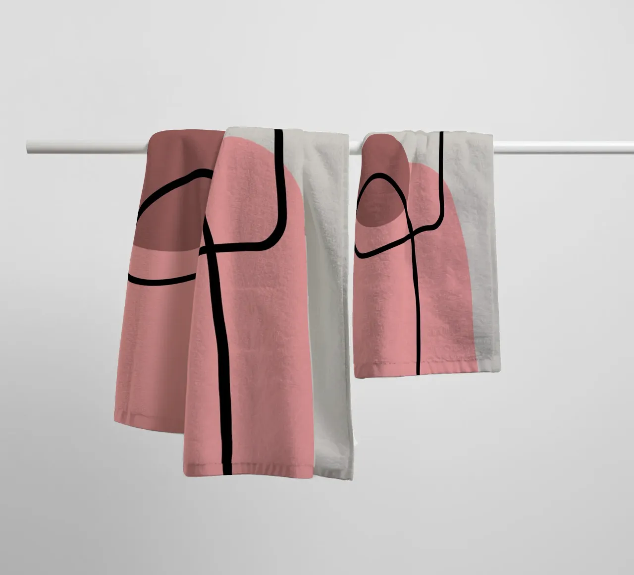 Moonlit Petals towel by Mike Leymi