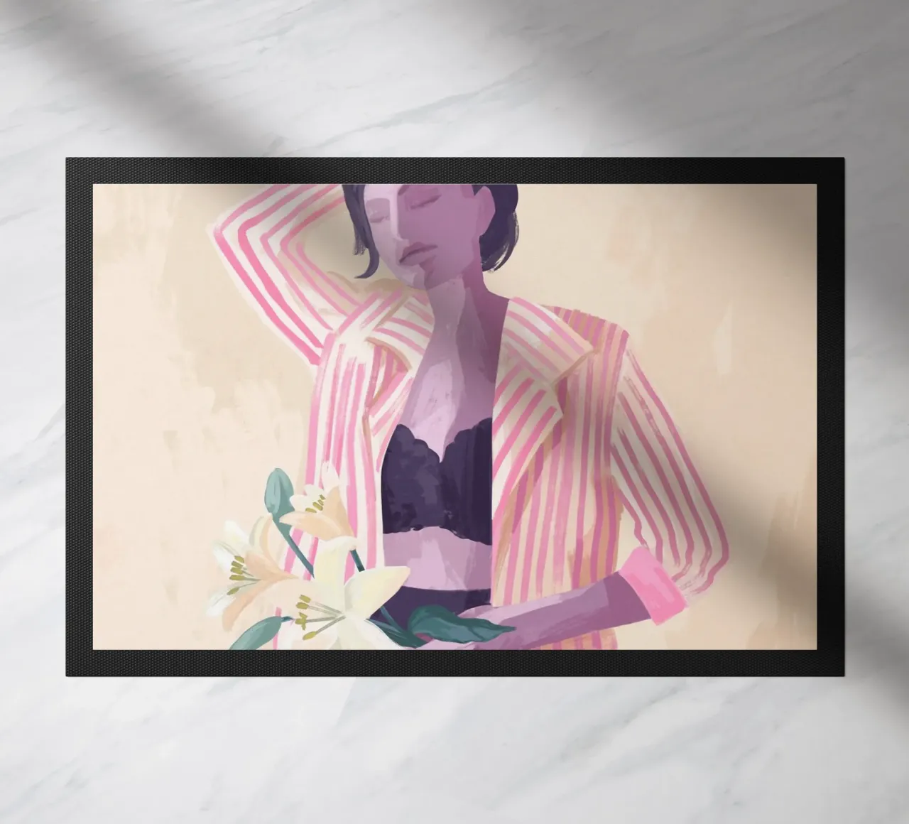 Lilly in a Jacket zerbino da Goed Blauw