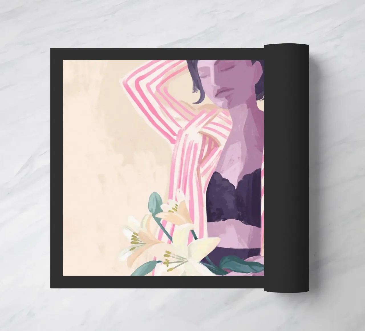 Lilly in a Jacket zerbino da Goed Blauw