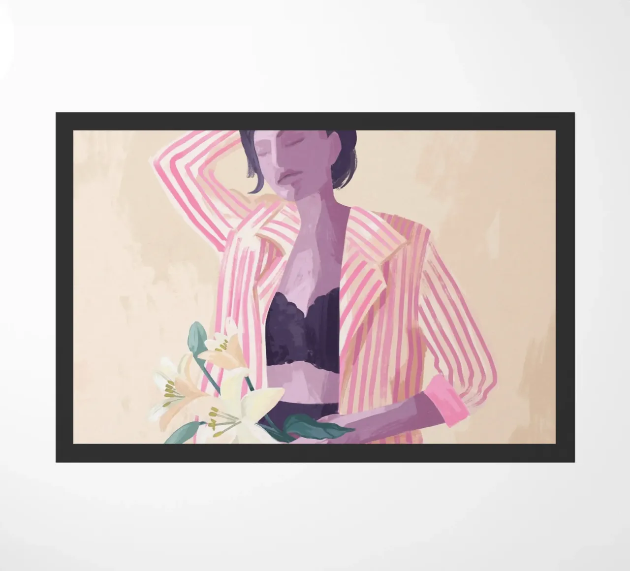 Lilly in a Jacket zerbino da Goed Blauw