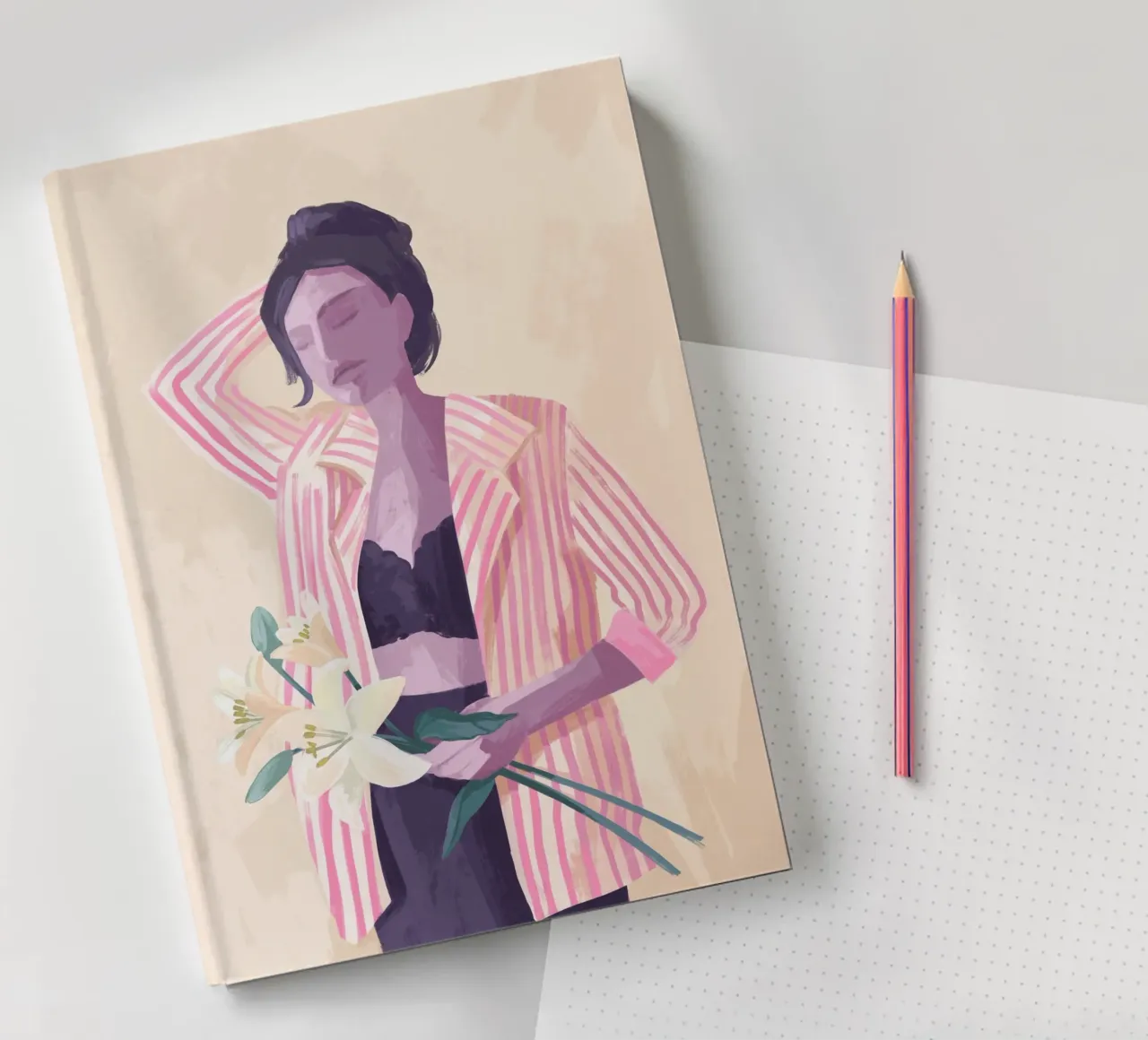 Lilly in a Jacket diario da Goed Blauw