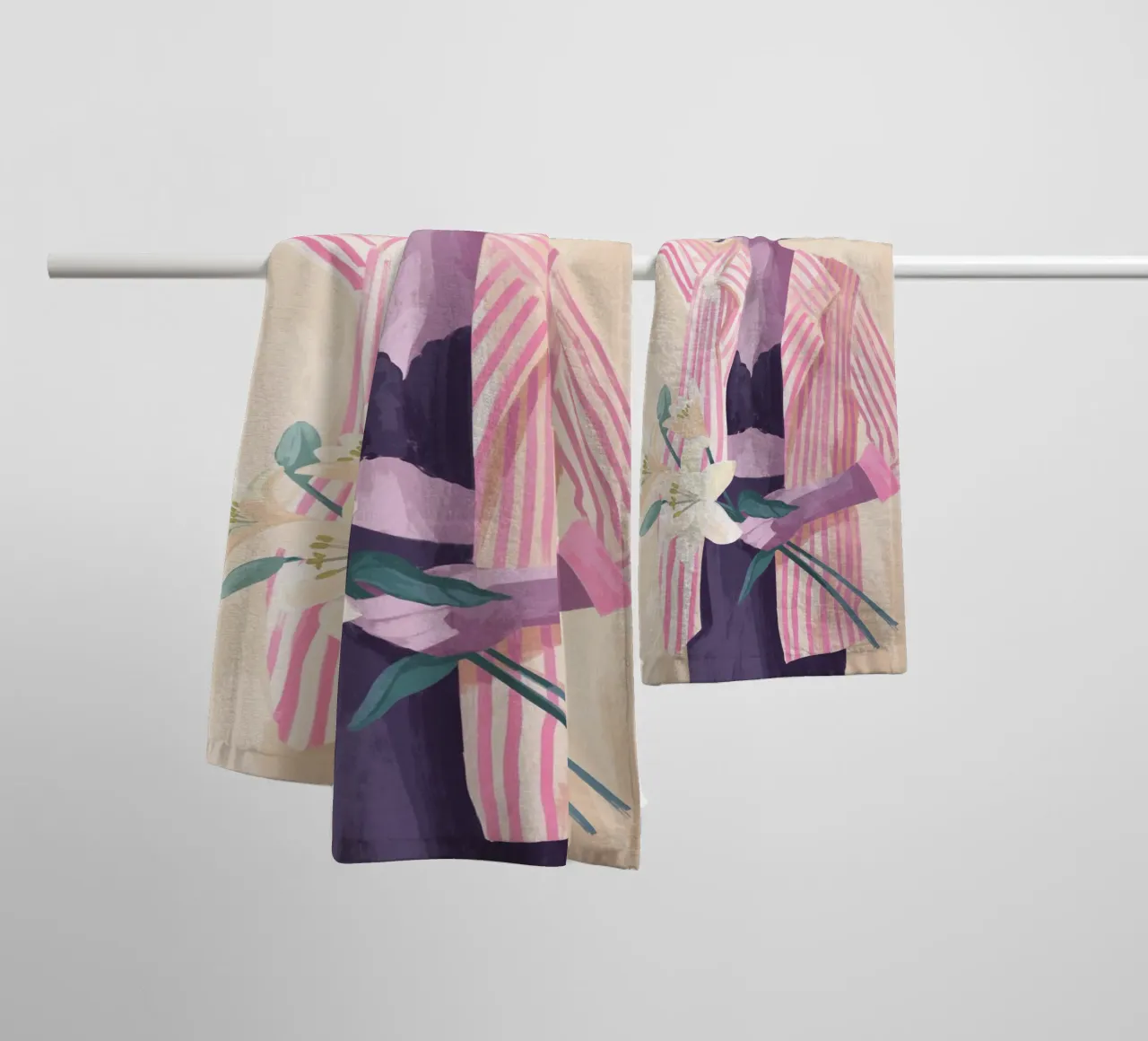 Lilly in a Jacket asciugamano da bagno da Goed Blauw