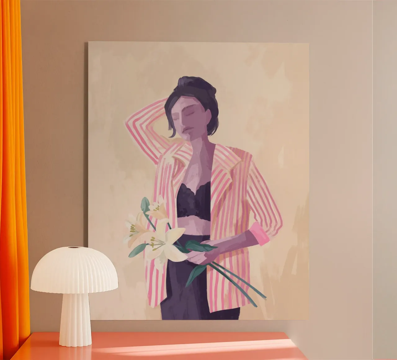 Lilly in a Jacket plexiglass da Goed Blauw