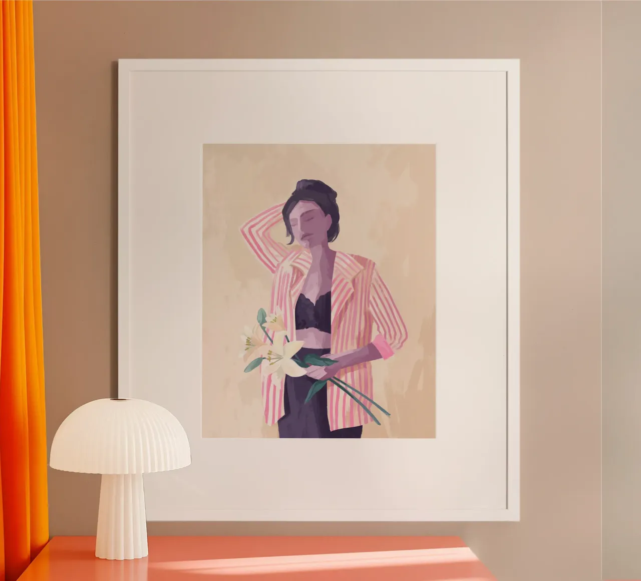 Lilly in a Jacket poster da Goed Blauw