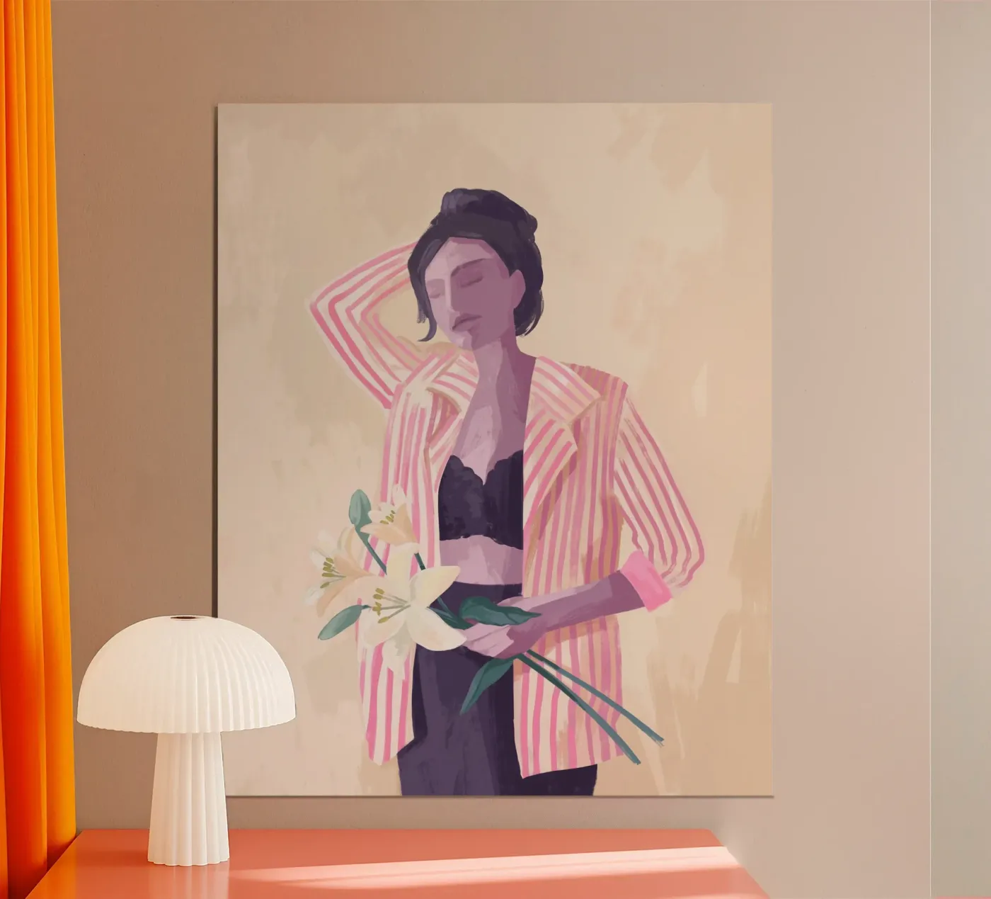 Lilly in a Jacket poster da Goed Blauw