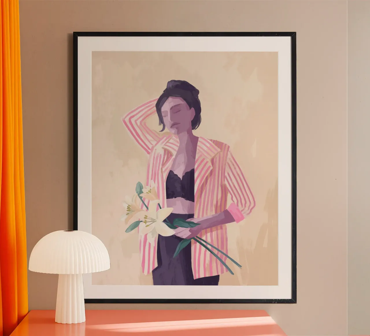 Lilly in a Jacket poster da Goed Blauw