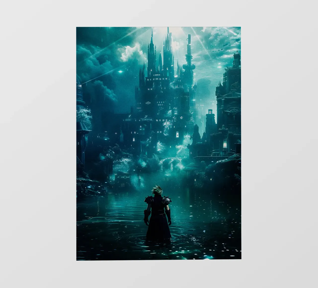 underwater cityscape telo in pvc da CreativeStudio