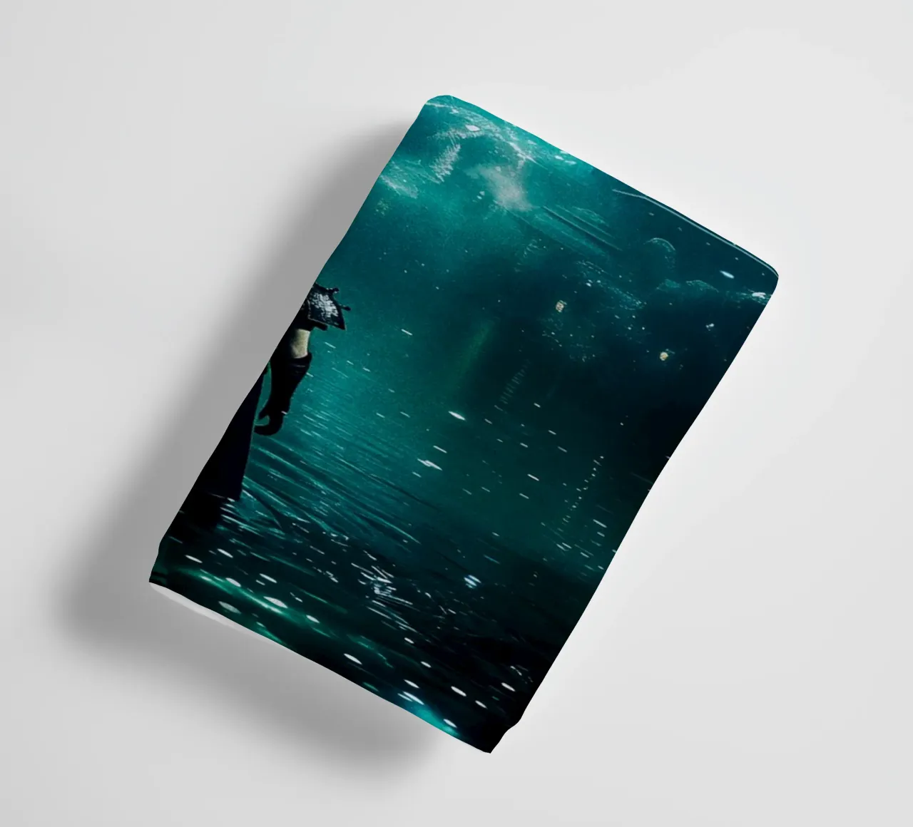 underwater cityscape towel by CreativeStudio