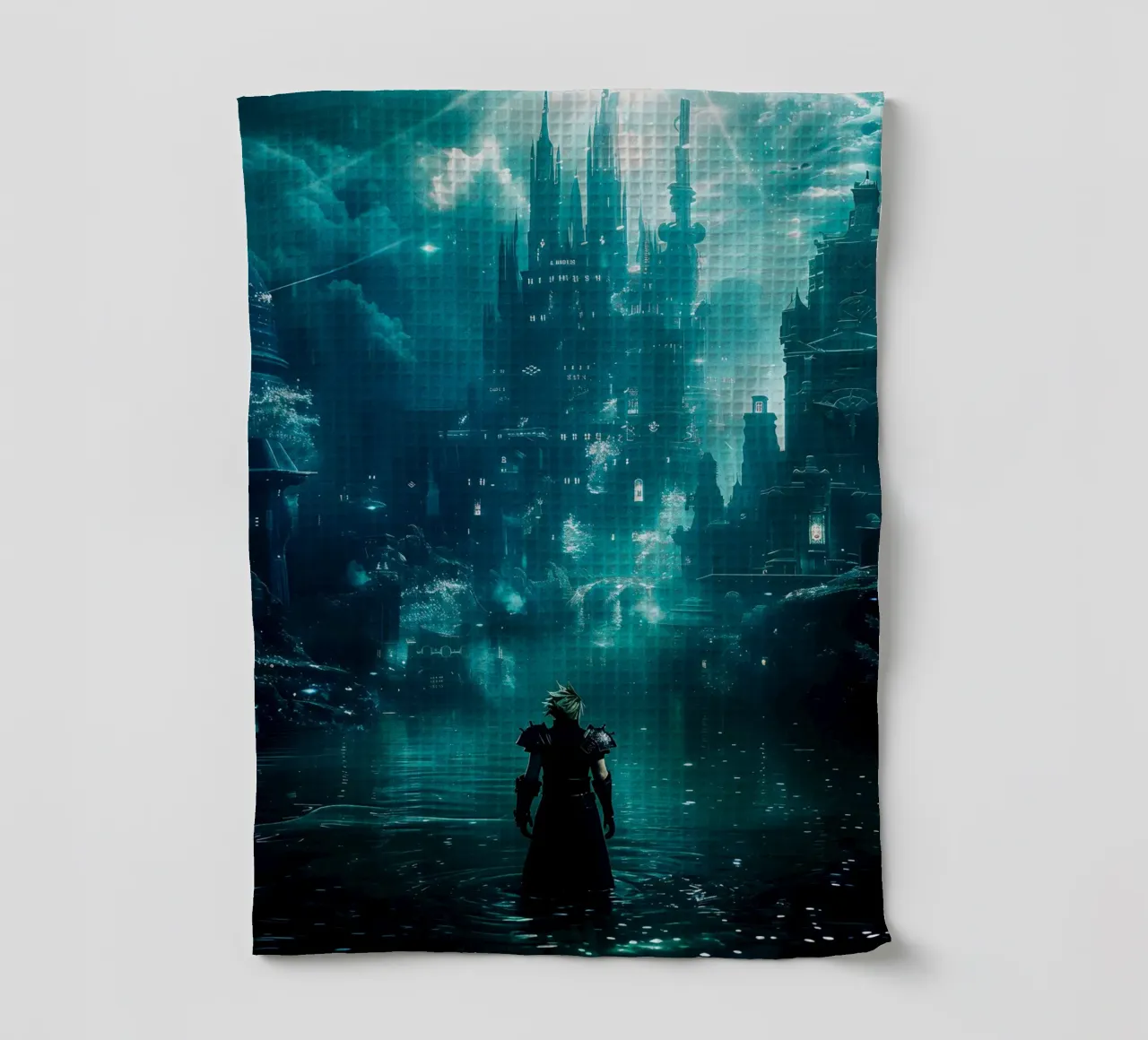 underwater cityscape canovaccio da cucina da CreativeStudio