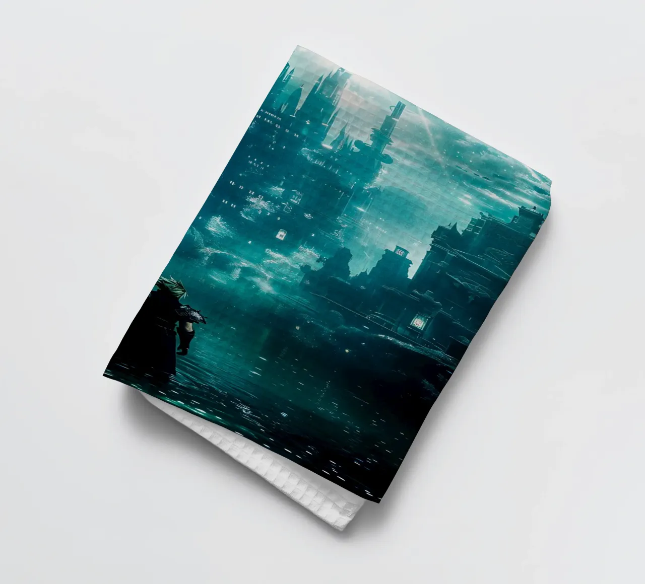 underwater cityscape canovaccio da cucina da CreativeStudio