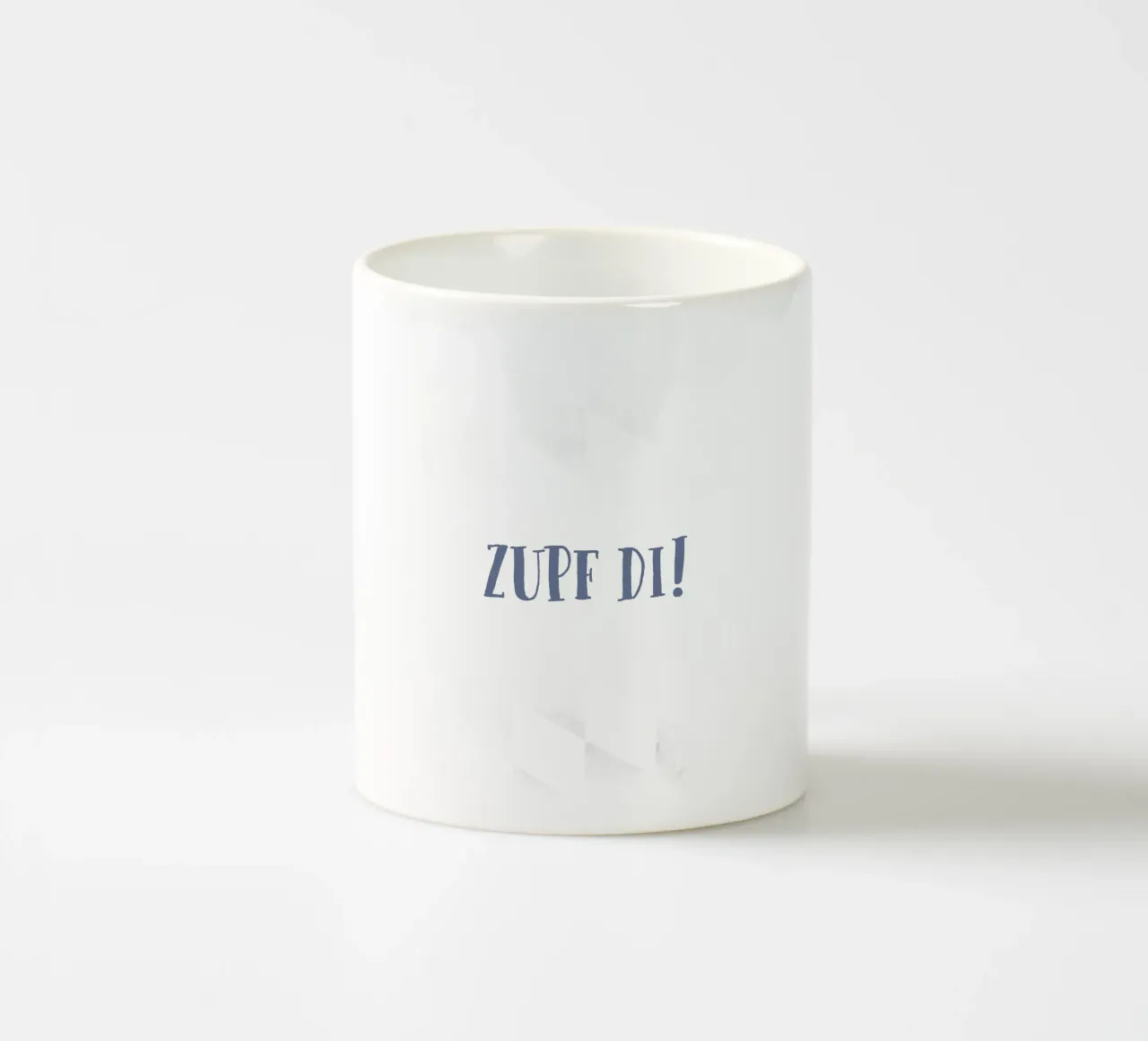 TYPISCH BAYERN Zupf di tazza in ceramica da Melanie Viola