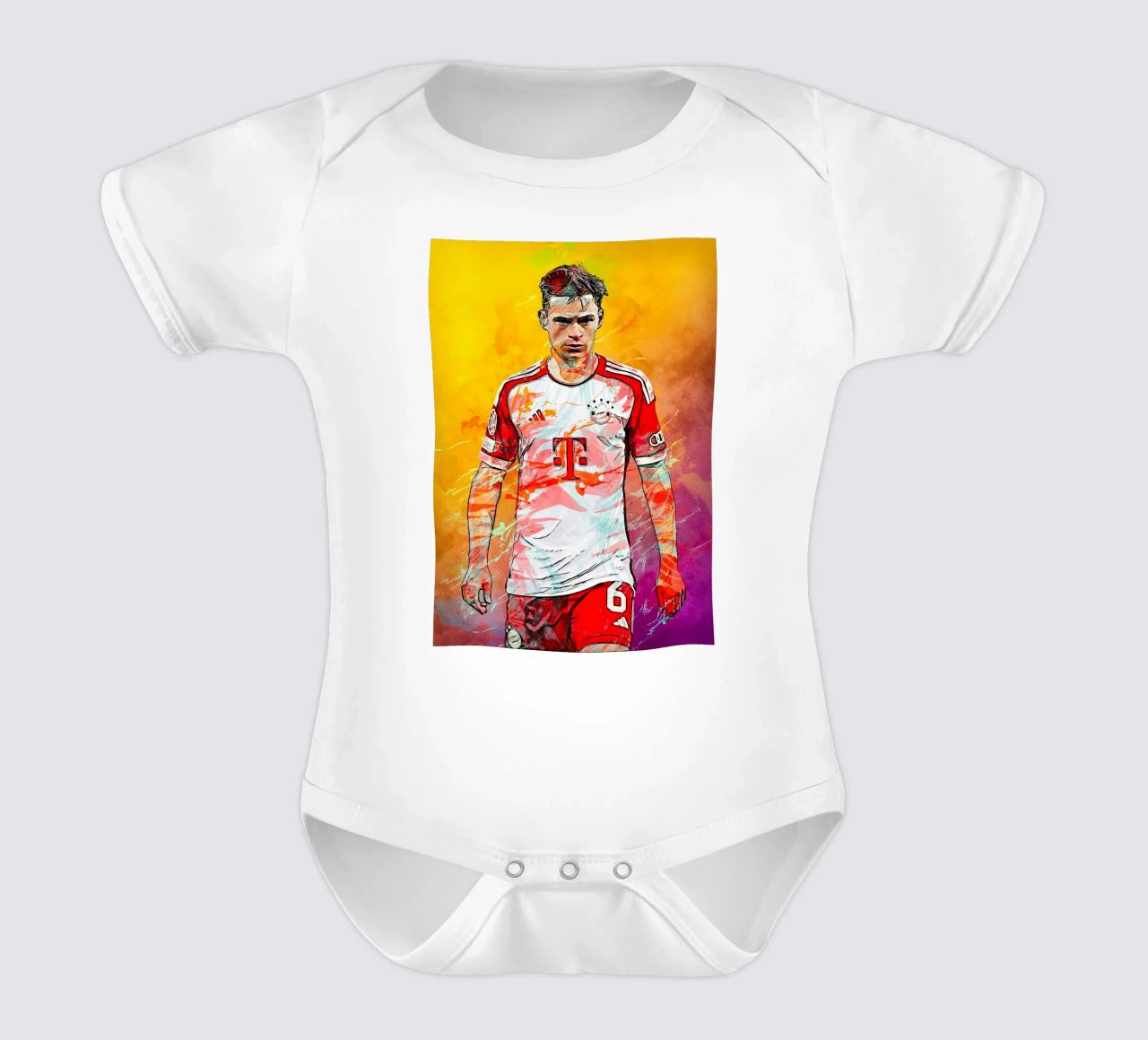 Joshua Kimmich body neonato maniche corte da tenten