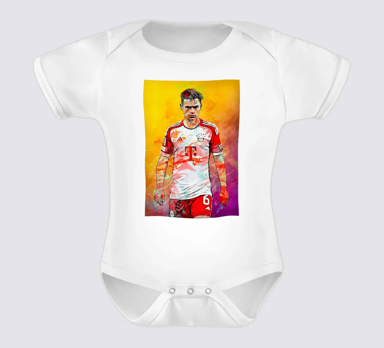 Joshua Kimmich body neonato maniche corte da tenten