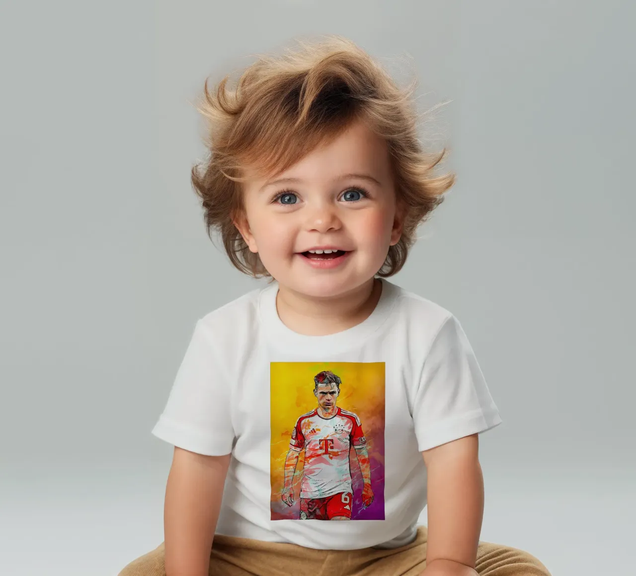 Joshua Kimmich baby t-shirt van tenten