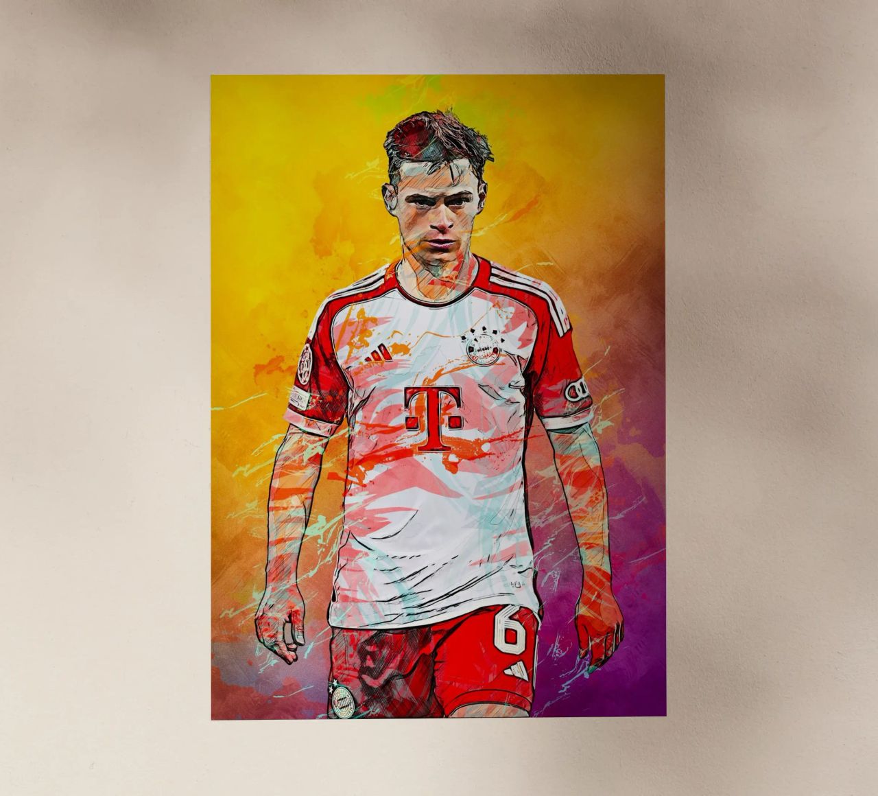 Joshua Kimmich pellicola backlit da tenten