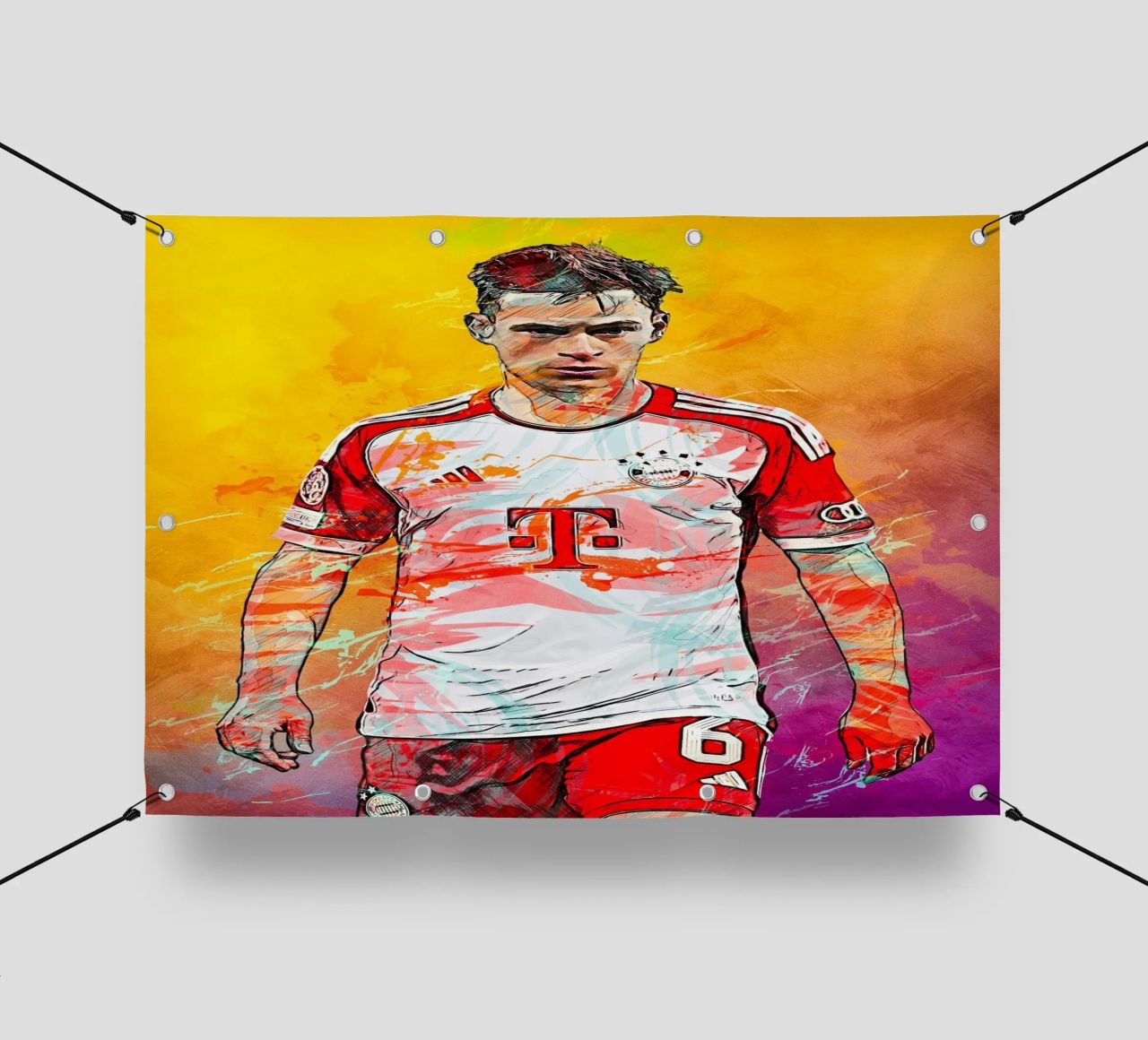 Joshua Kimmich telo in pvc da tenten
