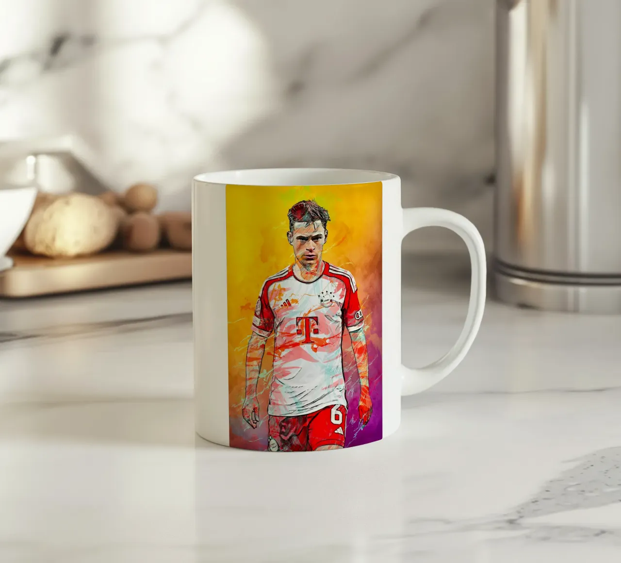 Joshua Kimmich Keramik Tasse von tenten