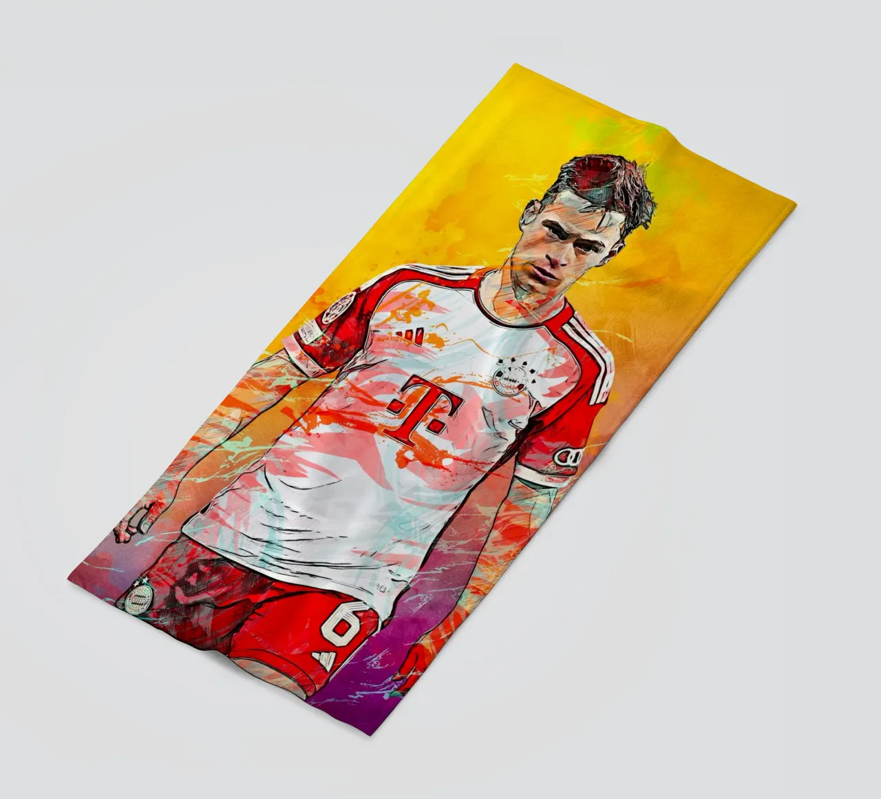 Joshua Kimmich toalla de playa de tenten