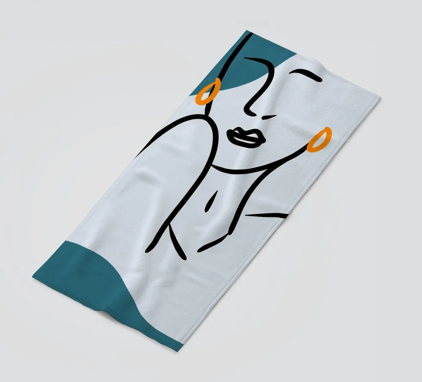 Silver Drift strandhanddoek van Mike Leymi